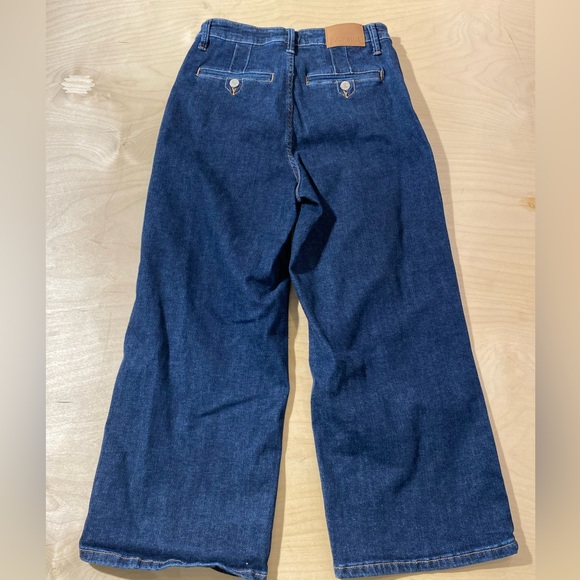 Judy Blue Wide Leg Capris Jeans 7/28 (KO) - Picture 13 of 14